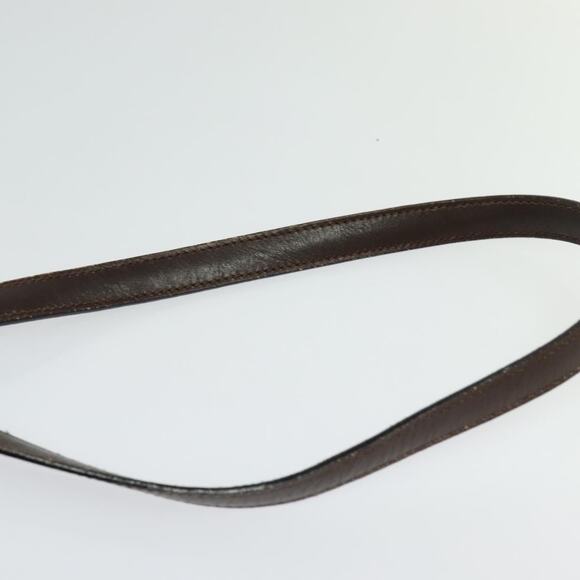 CELINE C Sulky Shoulder Bag Canvas Brown Gold - Picture 8 of 12